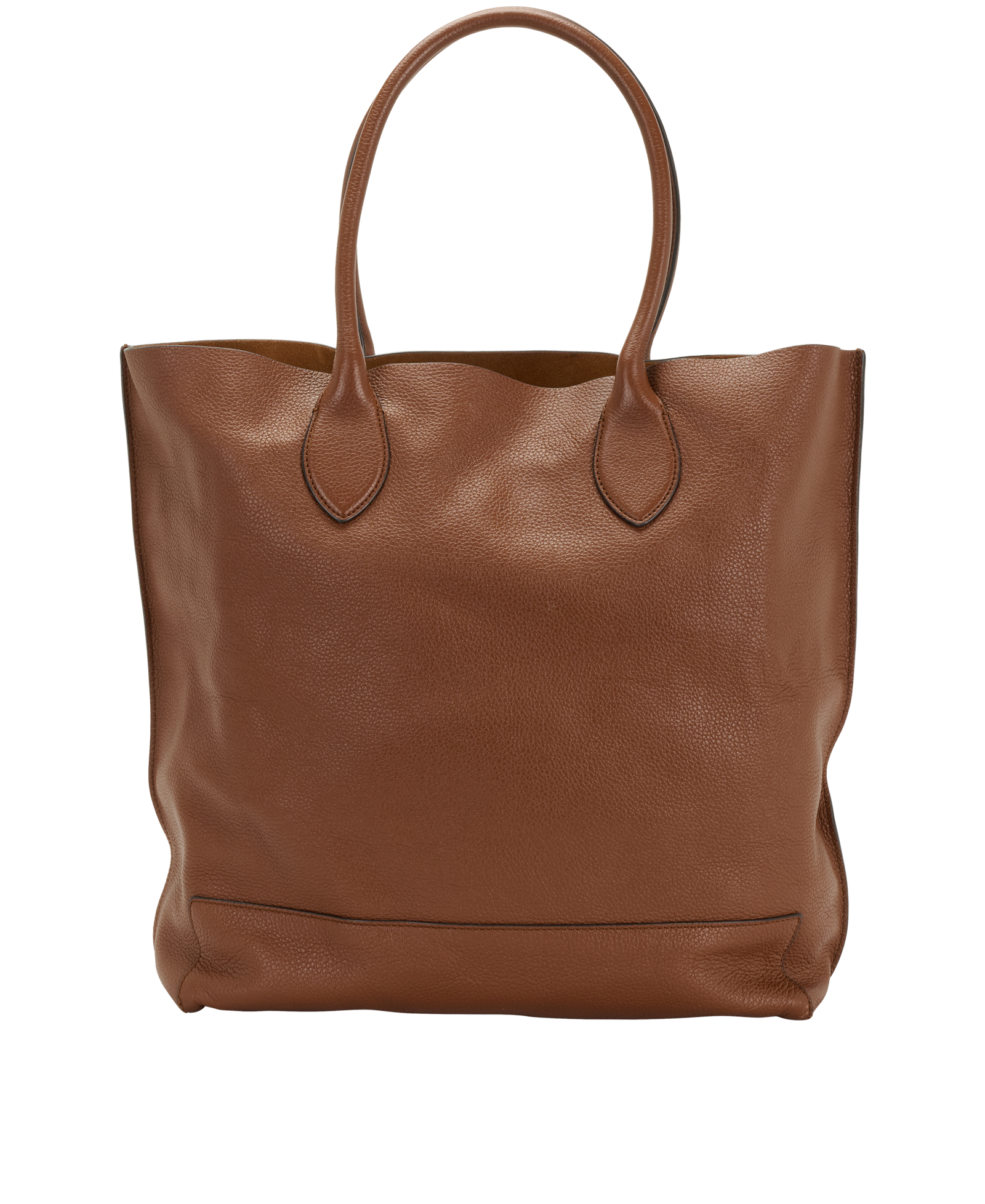 Blossom Tote, &pound;280, Handbags, Brown, Leather, Back view